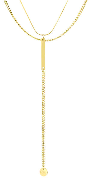 Elegantní pozlacený náhrdelník VGX1760G