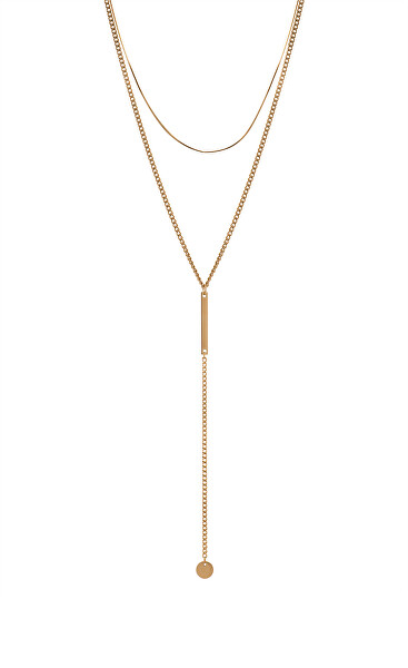 Elegante collana placcata in oro VGX1760G/RE