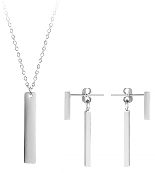 Elegantní zvýhodněná sada šperků Troli (náhrdelník, náušnice)