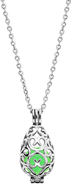 Multifunkčná oceľový náhrdelník s vymeniteľným stredom Aroma 132466