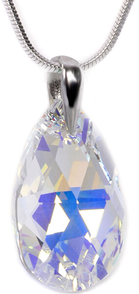 Třpytivý náhrdelník Pear Crystal AB