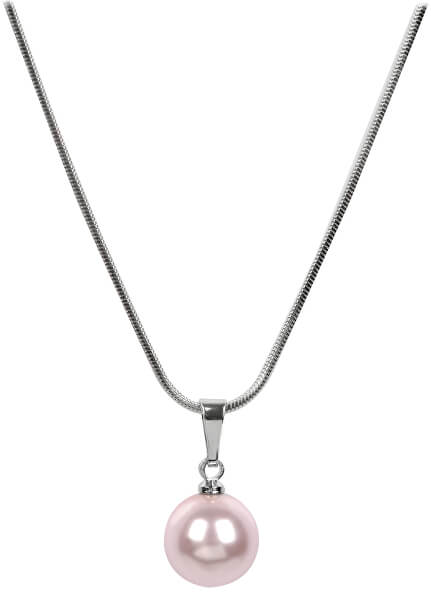 Půvabný náhrdelník s perličkou Pearl Rosaline