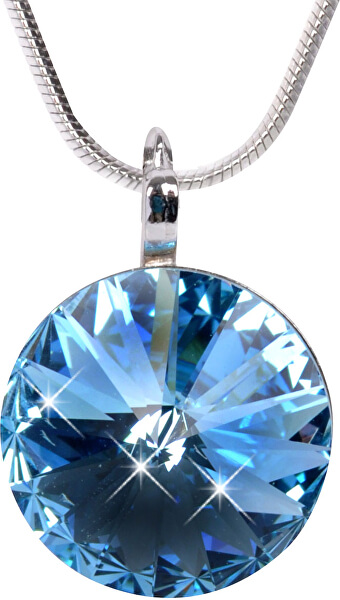 Elegantní náhrdelník Rivoli Aquamarine