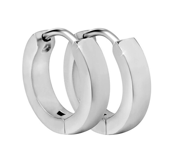 Ocelové náušnice kroužky