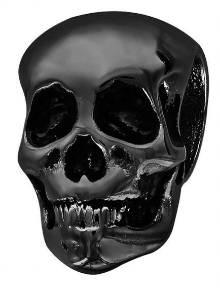 Brățară din oțel craniu negru KMM0303-BLAC