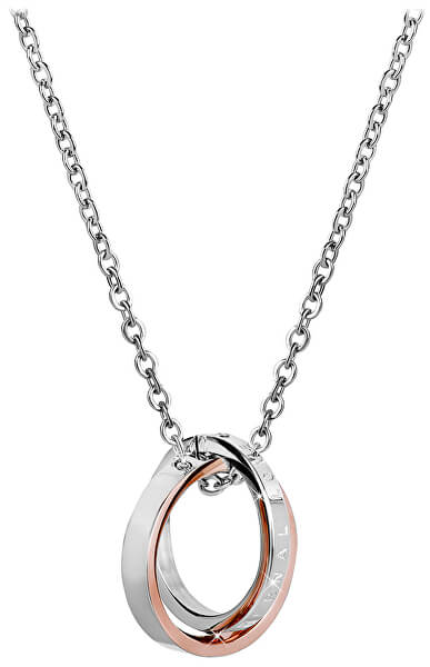 Originálne partnerský náhrdelník pre dámy KNSC-064-RG