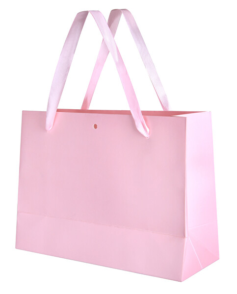 Růžová dárková taška