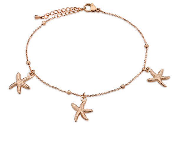 Elegante bracciale in bronzo con stelle marine