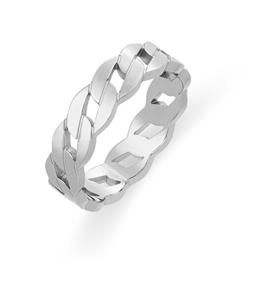 Stylový ocelový prsten