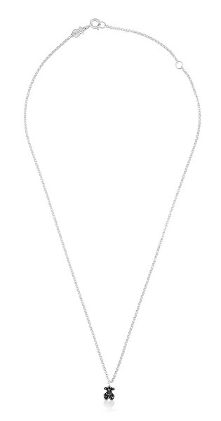 Stříbrný náhrdelník s medvídkem Motif 1000140600 (řetízek, přívěsek)