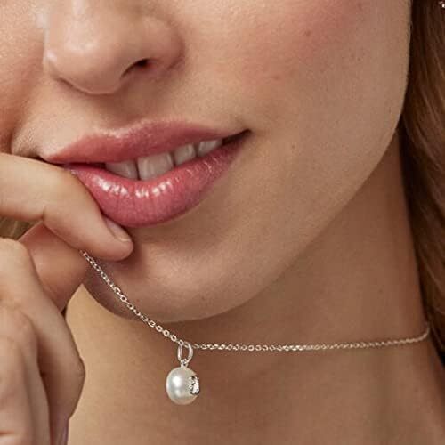 Stříbrný náhrdelník s pravou perlou 517094500 (řetízek, přívěsek)