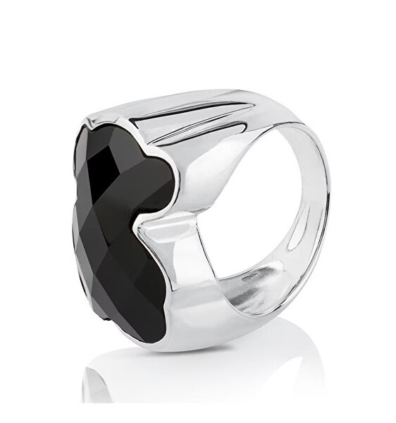 Jellegzetes ezüst gyűrű ónixszal 1000217914
