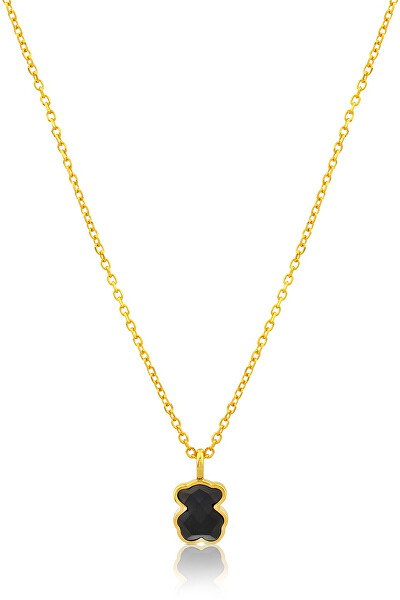 Pozlátený náhrdelník s medvedíkom 115434542 (retiazka, prívesok)