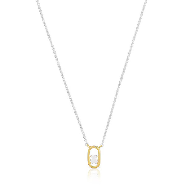 Stříbrný bicolor náhrdelník Camille 1004568400