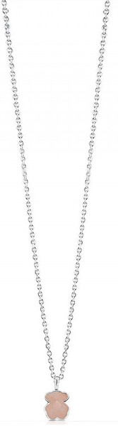 Strieborný náhrdelník s medvedíkom 215434550 (retiazka, prívesok)