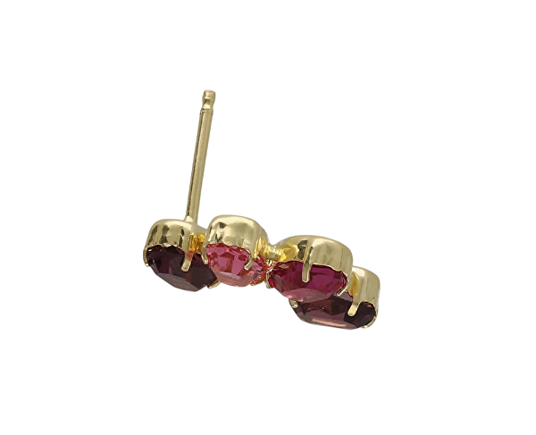 Jedinečné visací náušnice s krystaly Harmony A4694-11DT