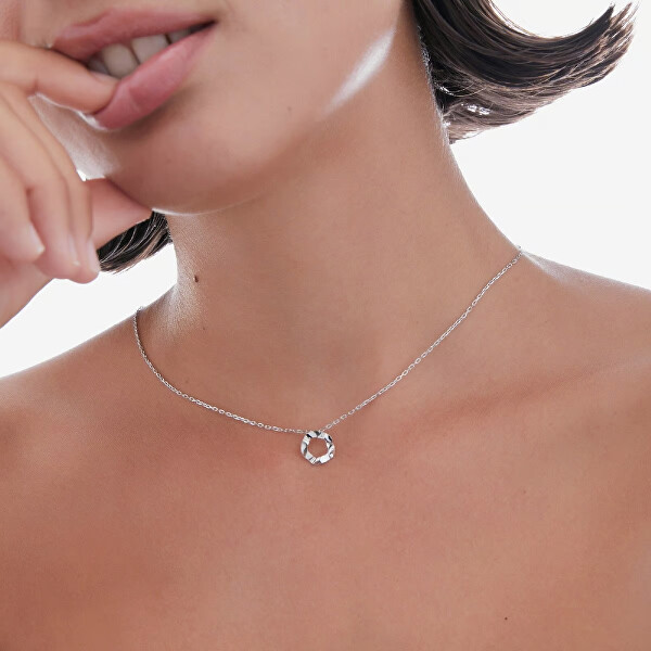 Raffinata collana in argento da donna Essence A4632-HG