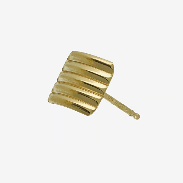 Eleganti orecchini a lobo placcati in oro Connect A4644-DT