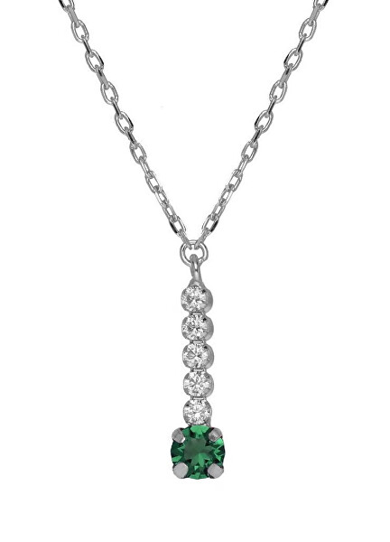 Elegante collana in argento con cristalli Shine A4668-20HG