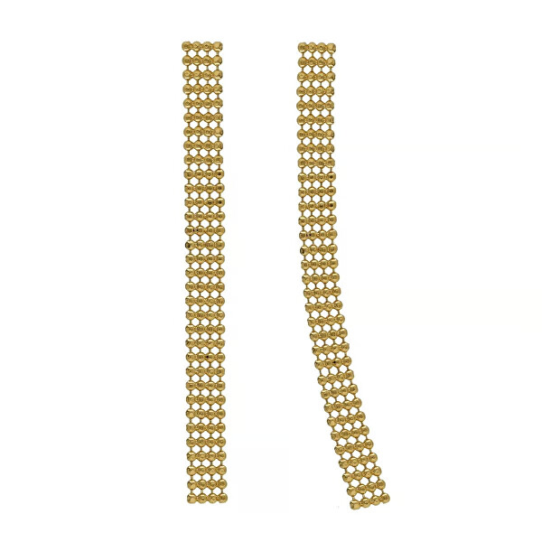 Orecchini lunghi placcati in oro Empire A4925-DT