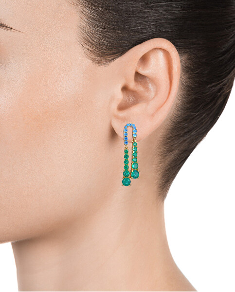 Imperdibili orecchini pendenti con zirconi Elegante 13170E100-30