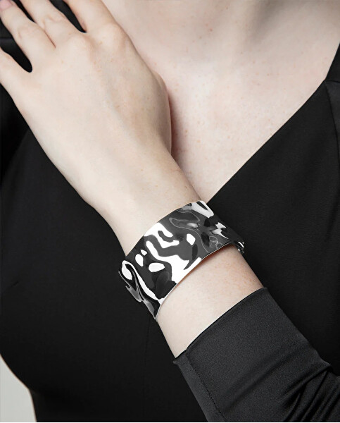 Fashion pevný náramek z oceli Air 15157P01000