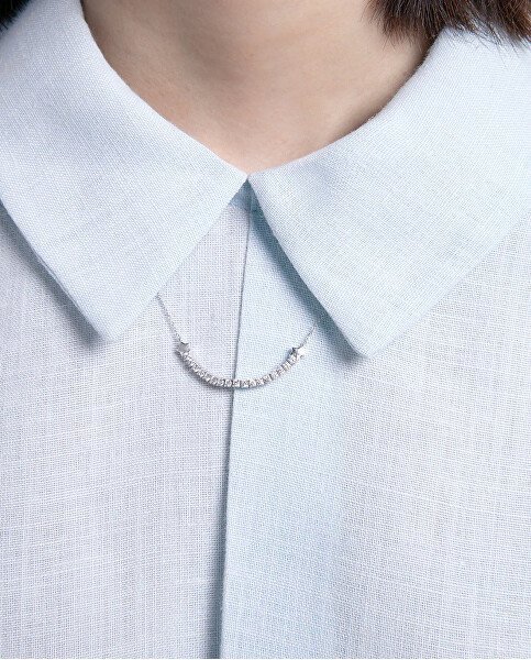 Stříbrný dámský náhrdelník se zirkony Trend 13206C000-30