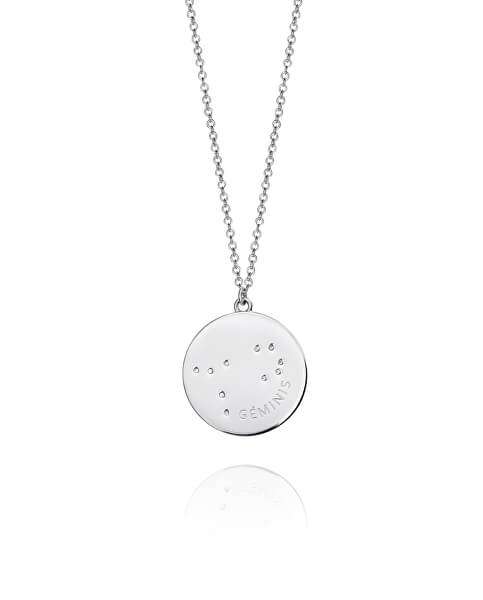 Collana in argento segno Gemelli Horoscopo 61014C000-38G