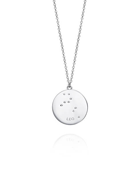 Stříbrný náhrdelník znamení Lev Horoscopo 61014C000-38LE