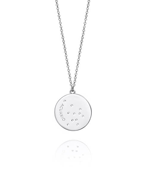 Stříbrný náhrdelník znamení Vodnář Horoscopo 61014C000-38A