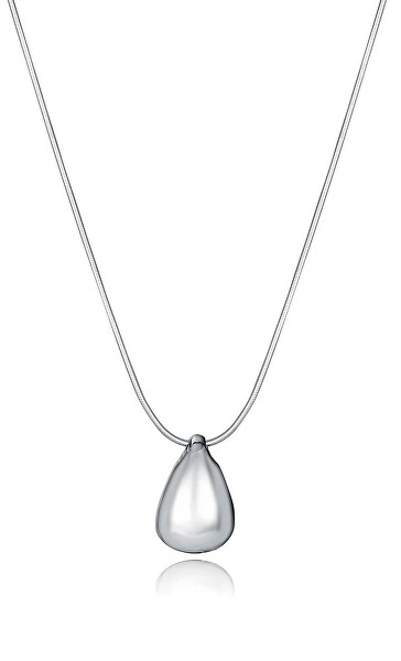 Nadčasový stříbrný náhrdelník Teardrop 13231C000-00