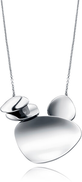 Ocelový náhrdelník s designovou ozdobou Air 15008C09000