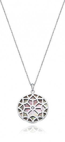 Ocelový náhrdelník s perletí Chic 75063C01010