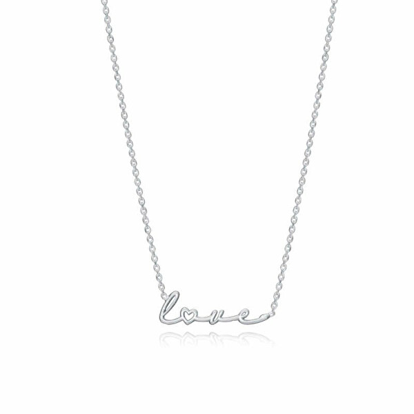 Okouzlující stříbrný náhrdelník Love 1336C000-00