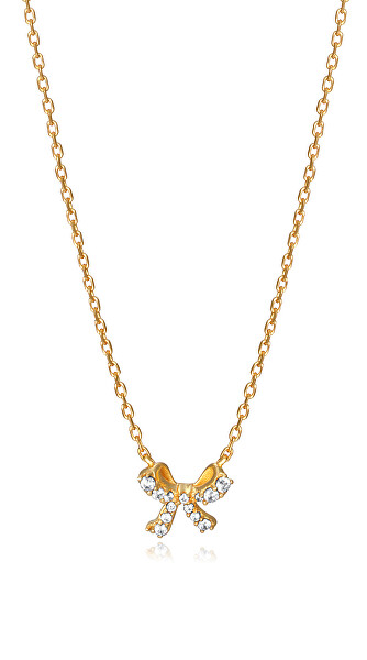 Eine bezaubernde vergoldete Halskette mit einer Butterblume Clasica 61078C100-36