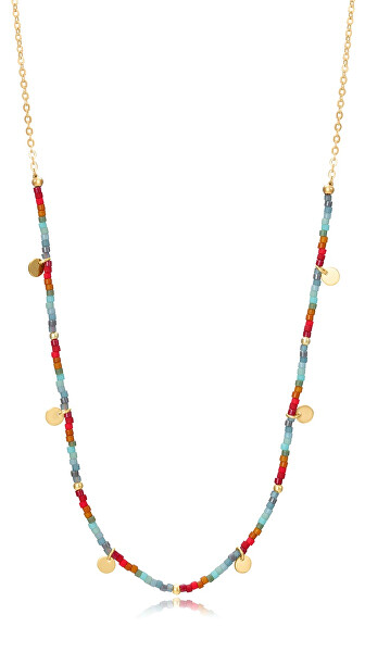Pôvabný pozlátený náhrdelník Trend 13038C100-96