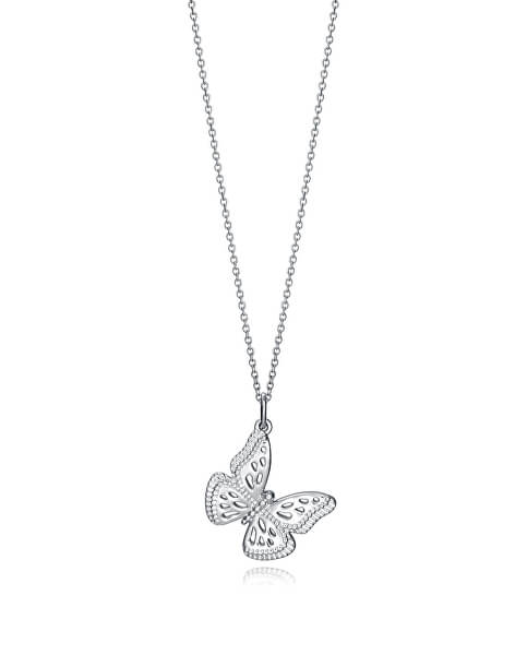 Affascinante collana in argento farfalla 61071C000-00