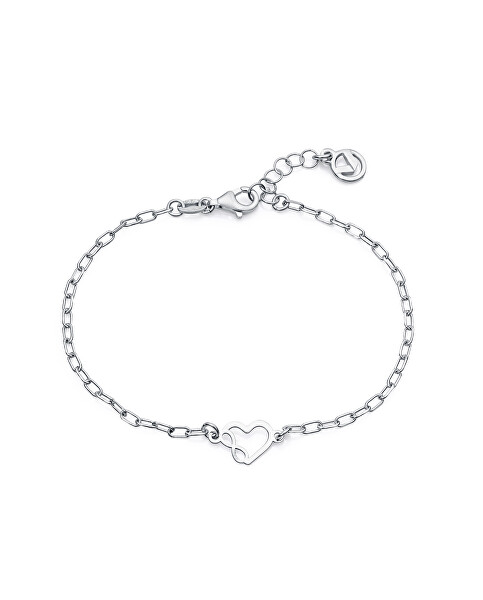 Bájos ezüst karkötő Infinity Love Trend 1334P000-08