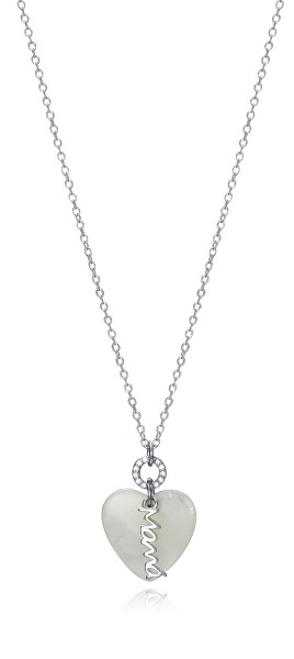 Romantikus ezüst nyaklánc édesanyának Dia Madre 13055C000-90  (lánc, medál)