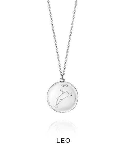 Strieborný náhrdelník znamenie Lev Horoscope 61014C000-38LE