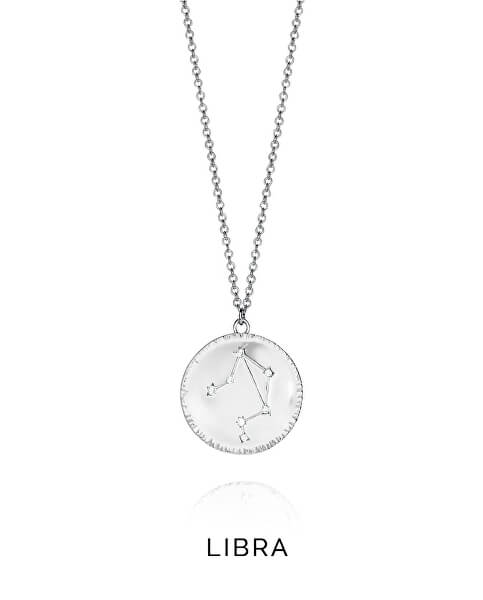 Collana in argento segno Bilancia Horoscopo 61014C000-38L