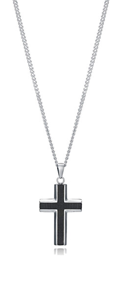 Štýlový pánsky náhrdelník s krížikom Magnum 75299C01010
