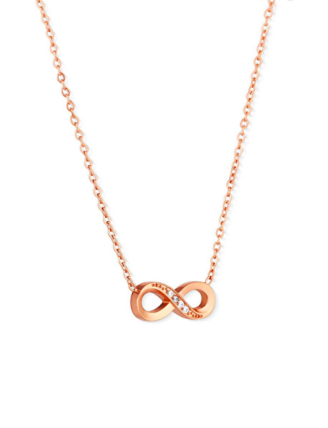 Dámský náhrdelník Nekonečno Enso Rose Gold