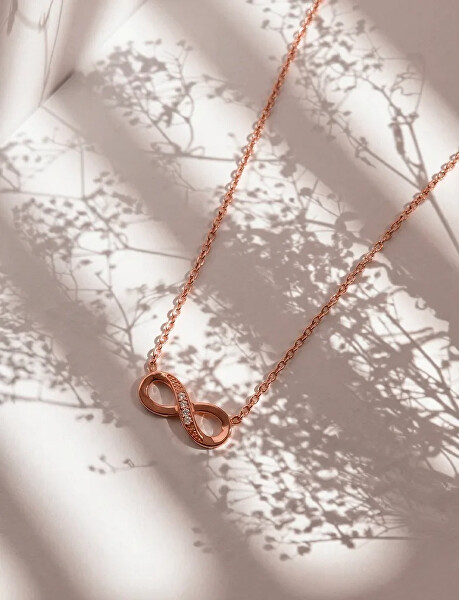 Dámský náhrdelník Nekonečno Enso Rose Gold
