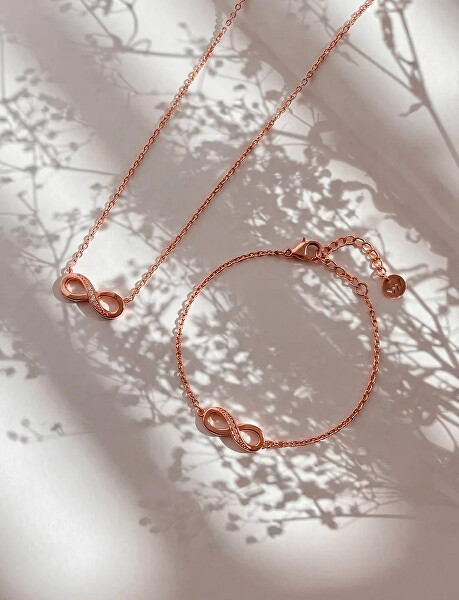 Dámský náramek Nekonečno Enso Rose Gold