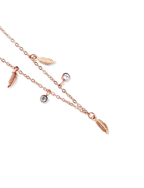 Dámský náramek s přívěsky Selvera Rose Gold