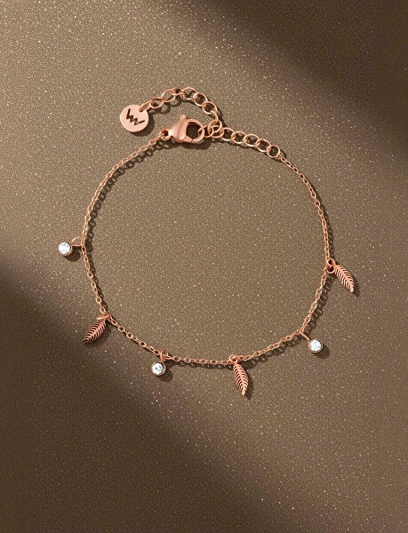 Dámský náramek s přívěsky Selvera Rose Gold