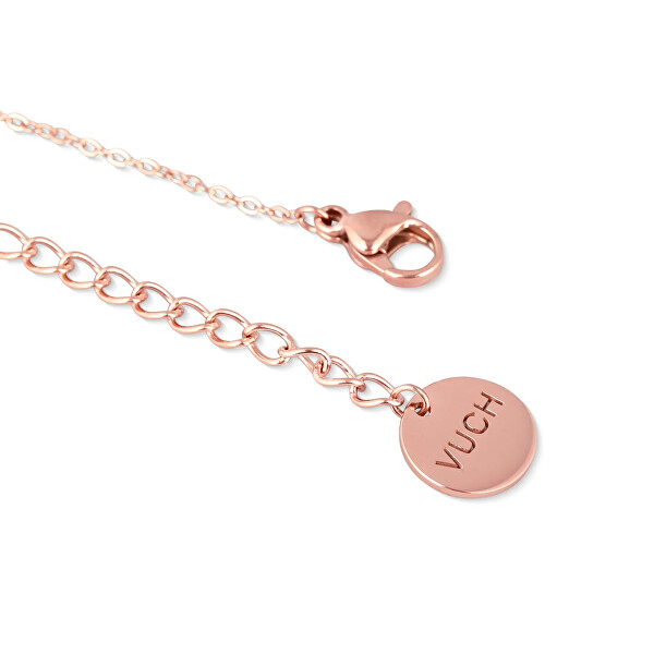 Jemný bronzový náramek Loyalty Rose Gold