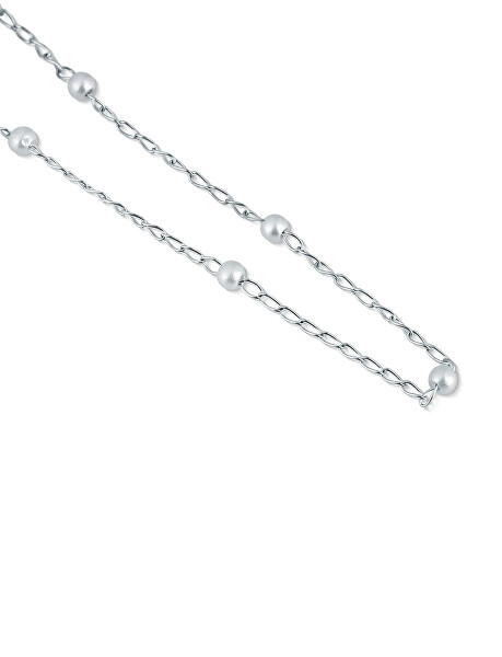 Minimalistický ocelový náramek Kruwen Silver