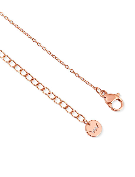 Náhrdelník s motivem mašličky Celiva Rose Gold